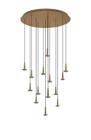 Andromeda Gold Frame Ceiling Lights Mantra Multiple Pendant